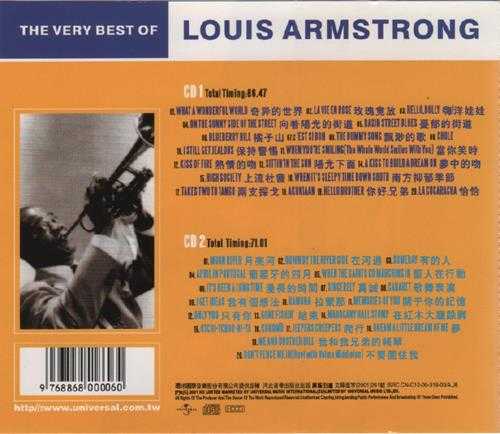 LouisArmstrong《TheVeryBestofLouisArmstrong》2CD[WAV+CUE]