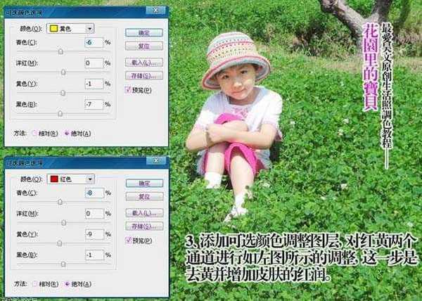 Photoshop 儿童照片柔化处理