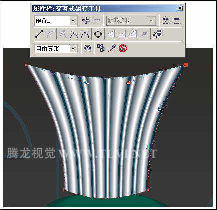 CorelDraw利用交互式工具绘制香水促销海报