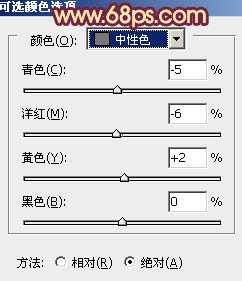 Photoshop为草地人物图片增加柔和暖色调效果实现方法