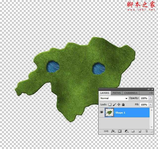 photoshop合成制作逼真的3D三维地图