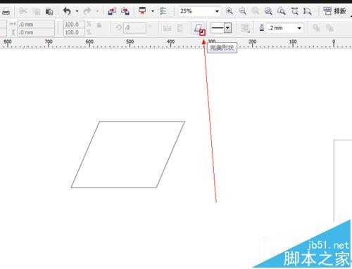 CDR怎么使用流程图形状工具绘图?