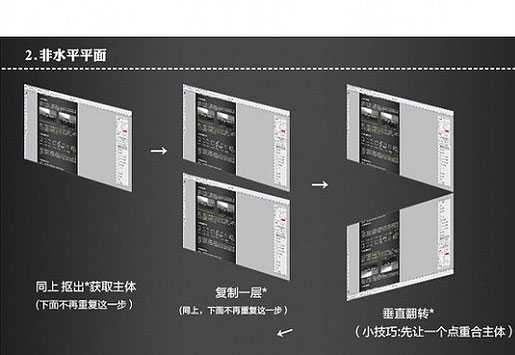 PS给产品或物体制作逼真倒影