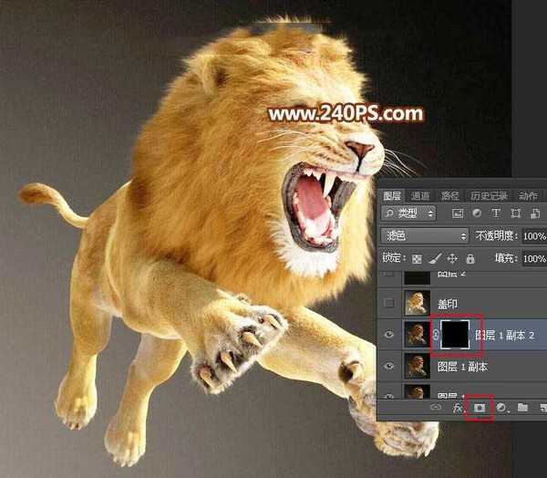 Photoshop巧用通道抠图完美抠出毛茸茸的狮子教程