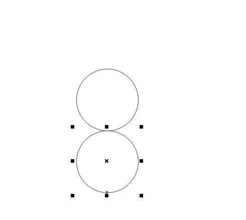 cdr怎么绘制简笔画效果的蝴蝶图形?